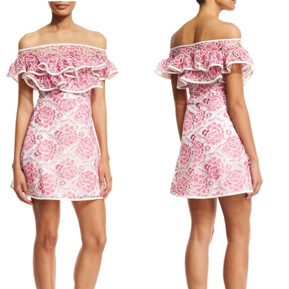 HP🌸Alexis Paula Floral Popover Mini Dress NWT - Picture 2 of 5